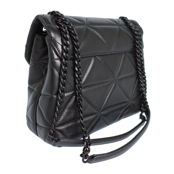 Prada Spectrum Nappa Leather Chain Shoulder Bag Black - Picture 2 of 8